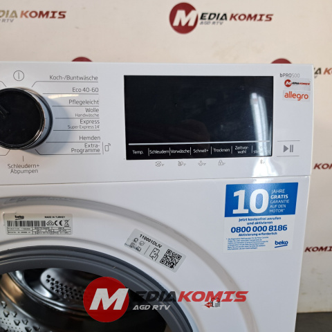 Pralko-Suszarka Beko B3DFT510442W Pralko-Suszarka Beko B3DFT510442W