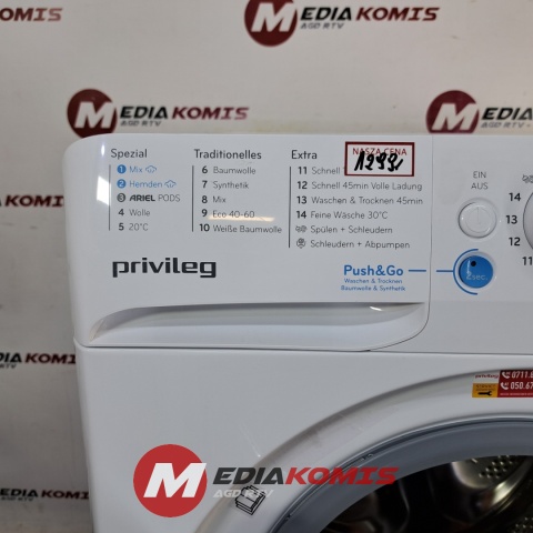 Pralko-Suszarka Privileg PWWTV X 96H69 Pralko-Suszarka Privileg PWWTV X 96H69