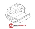 Okap Amica FH 664 330 S