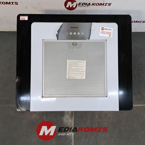 Okap Dominox DA 611 V BK