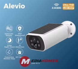 Kamera zewnętrzna ALEVIO 2,5K z panelem słonecznym