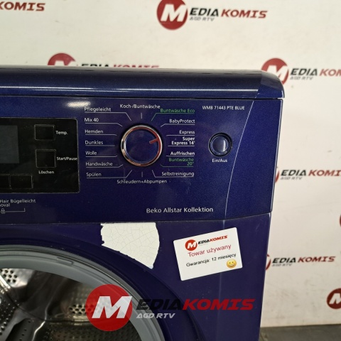 Pralka Beko WMB 71443 PTE BLUE