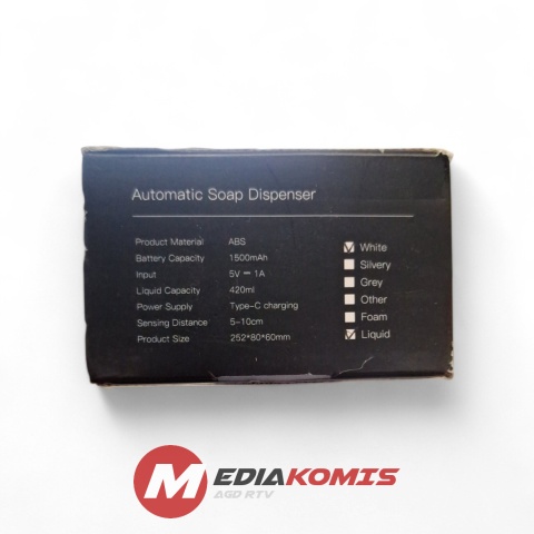 Automatyczny dozownik mydła