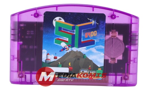 Kartridż flash Dpofirs N64, kartridż z grą Open Source z emulacją 64DD i 32 GB pamięci do konsoli do gier Retro 64