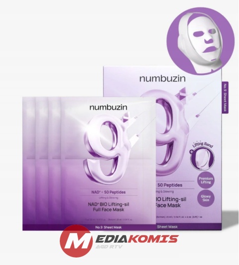 Numbuzin Maska na Twarz - 4 sztuki