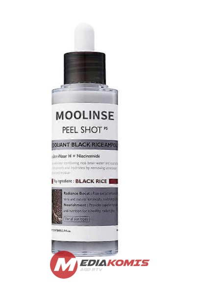 Peel Shot Glow Black Rice Peeling Ampoule, delikatny peeling do twarzy