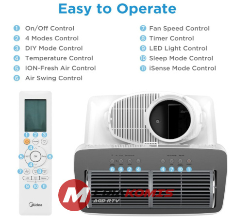 Klimatyzator Midea Real Cool 35 Klimatyzator Midea Real Cool 35