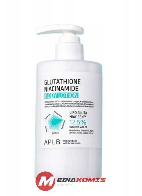 APLB - Glutation Niacinamide Body Lotion - Lekki balsam do ciała dla promiennej skóry