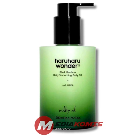 Haruharu Olejek do ciała z ekstraktem z bambusa Black Bamboo Daily Soothing Body Oil