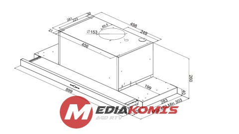 Okap Amica FH 694 621 S