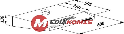 Okap Amica UH 17010-4E