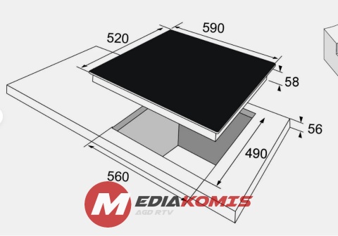Płyta indukcyjna Amica 354030
