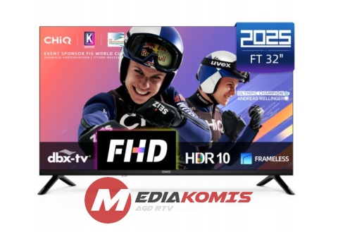 Telewizor CHiQ 32 cale LF32FT Smart TV Full HD HDR10 Google TV Dolby Audio