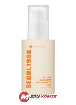 K-SECRET - SEOUL 1988 Glow Serum: Niacinamide 15% + Yuja - Serum Rozświetlające - 30ml