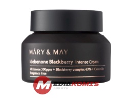 Mary&May - Idebenone Blackberry Intense Cream - Przeciwzmarszczkowy Krem z Idebenonem