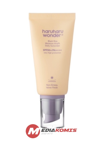 Haruharu Wonder - Black Rice Moisture Airyfit Daily Sunscreen SPF50+/PA++++ - Nawilżający Krem z Filtrem