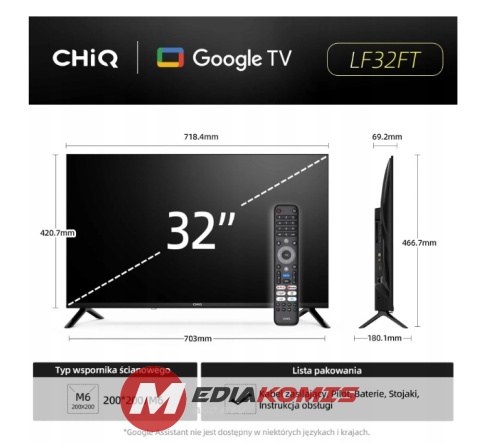 Telewizor CHiQ LF32FT