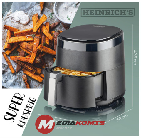 Frytkownica Air Fryer Heinrichs HFR 8208 Frytkownica Air Fryer Heinrichs HFR 8208