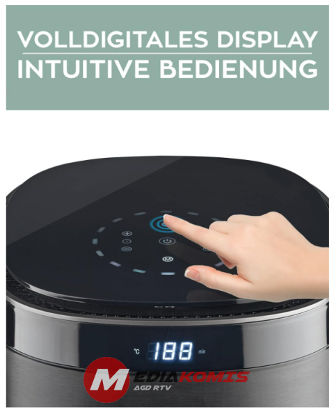 Frytkownica Air Fryer Heinrichs HFR 8208 Frytkownica Air Fryer Heinrichs HFR 8208